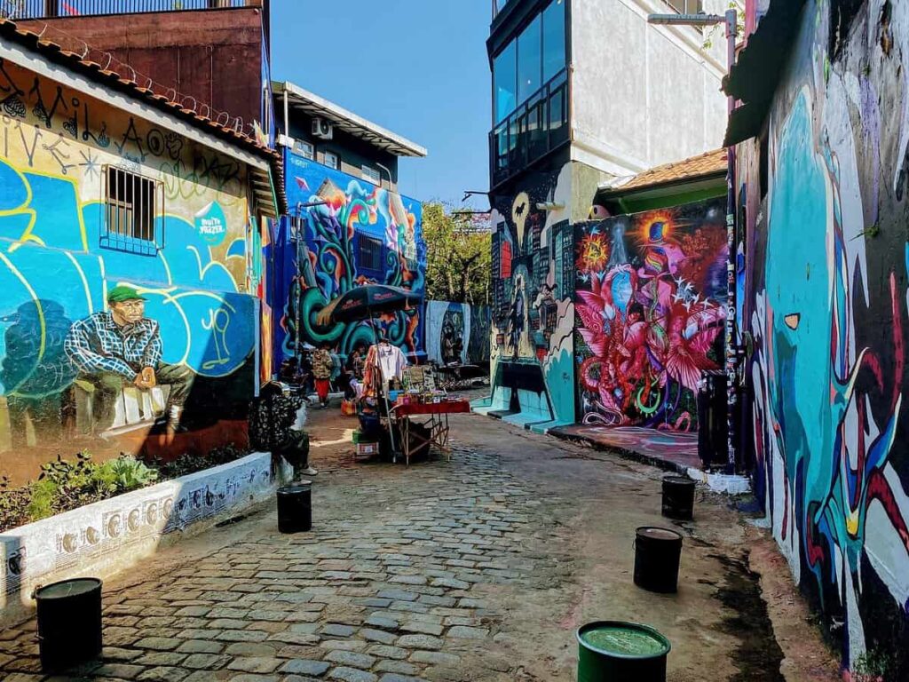 Beco do Batman em São Paulo