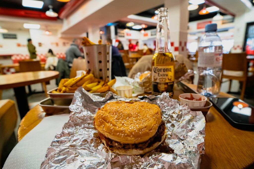 FiveGuys nos Estados Unidos hamburgueria