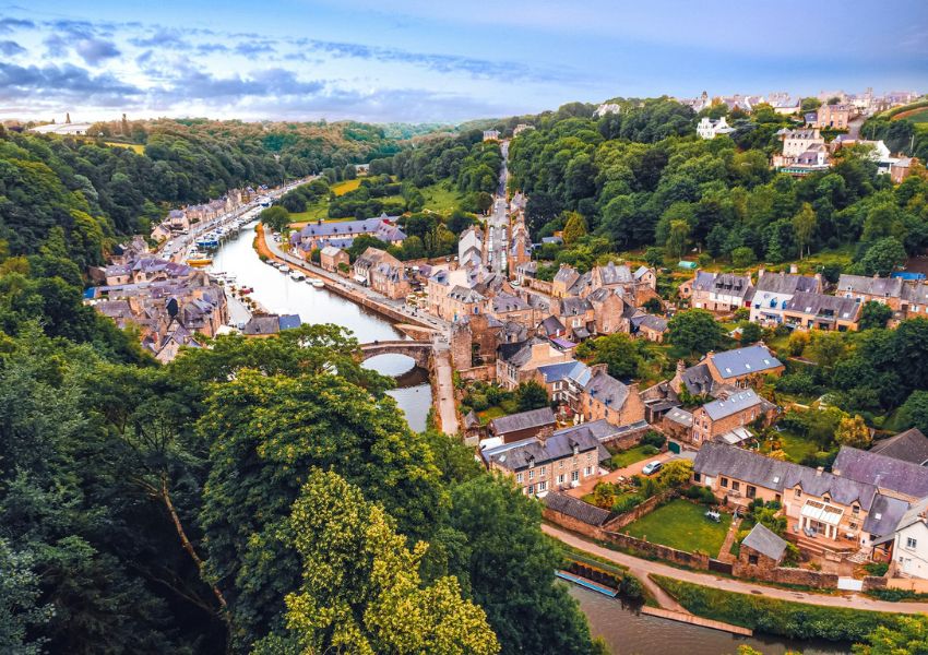 Destino Medieval na Bretanha Dinan na França