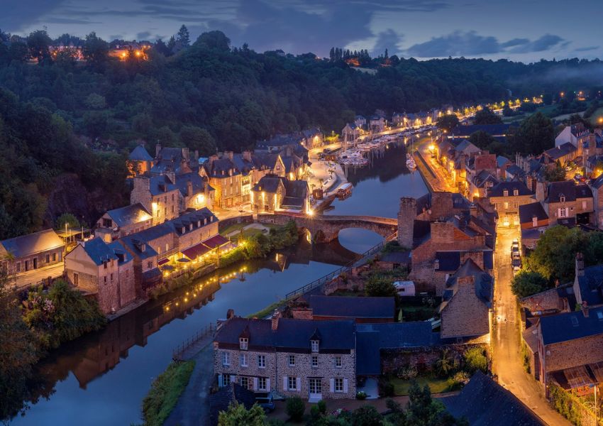 Destino Medieval na Bretanha Dinan na França